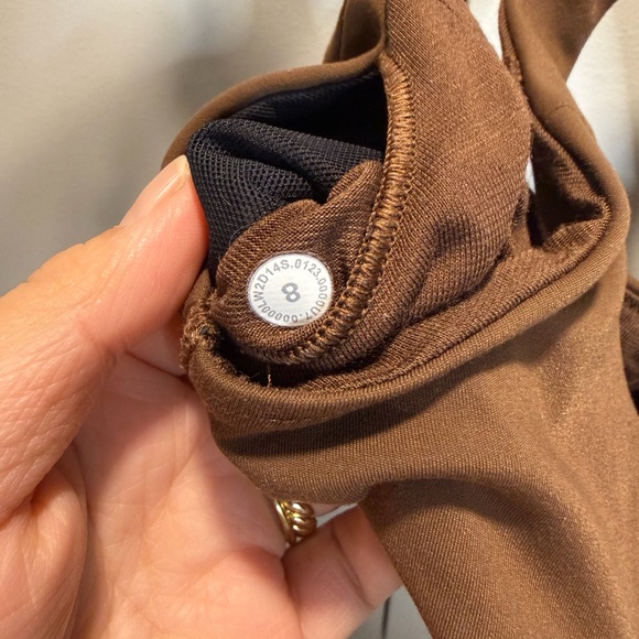 Lululemon SmoothCover Yoga Bra - Java - Picture 5 of 5